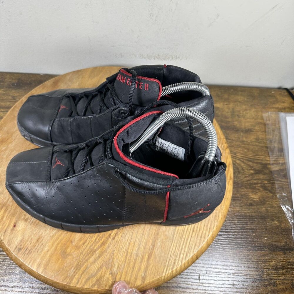 Jordan Team Elite II Shoes Mens Size 7.5 Basketball 309872-001 Retro Sneakers - Picture 3 of 8